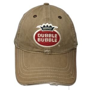 America's Original Dubble Bubble Size Matters Baseball Cap Brown OS H3 Sportgear